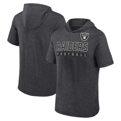 Las Vegas Raiders Big & Tall Hoodie T-Shirt Black - Fanatics