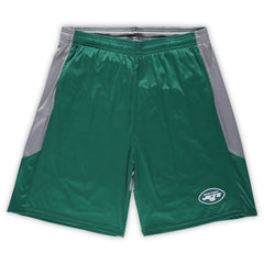 New York Jets Big & Tall Team Logo Shorts Green - Fanatics
