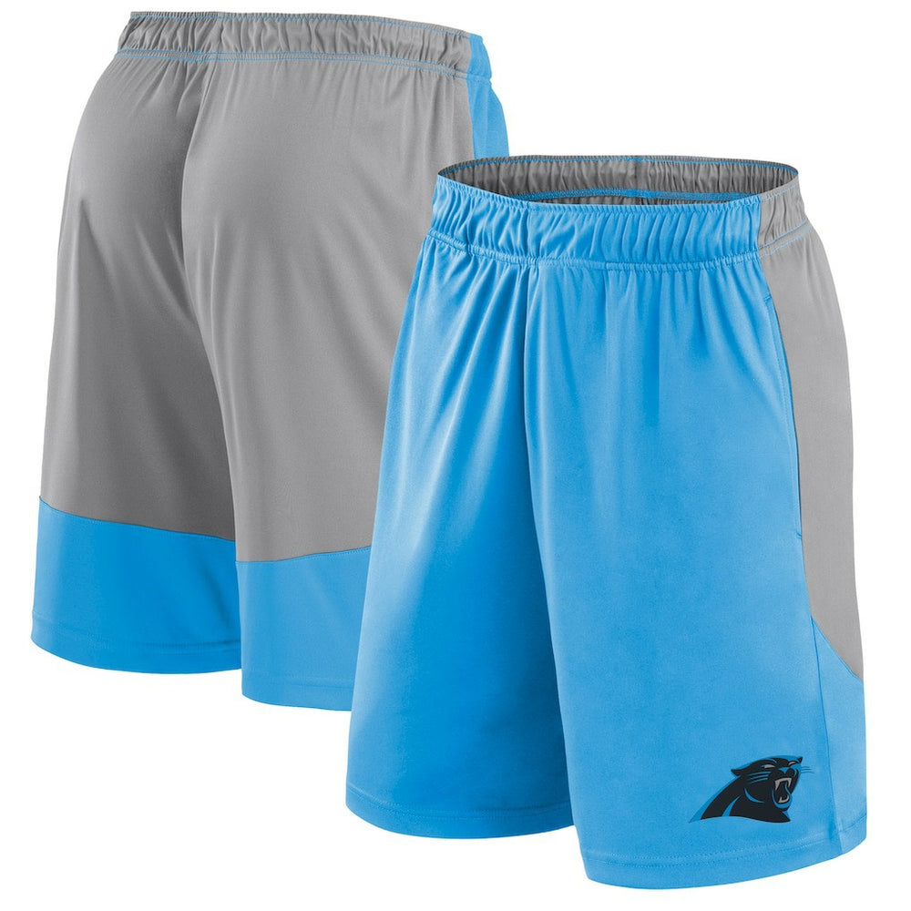 Carolina Panthers Big & Tall Team Logo Shorts Blue - Fanatics