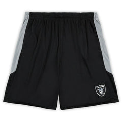 Las Vegas Raiders Big & Tall Team Logo Shorts Black - Fanatics