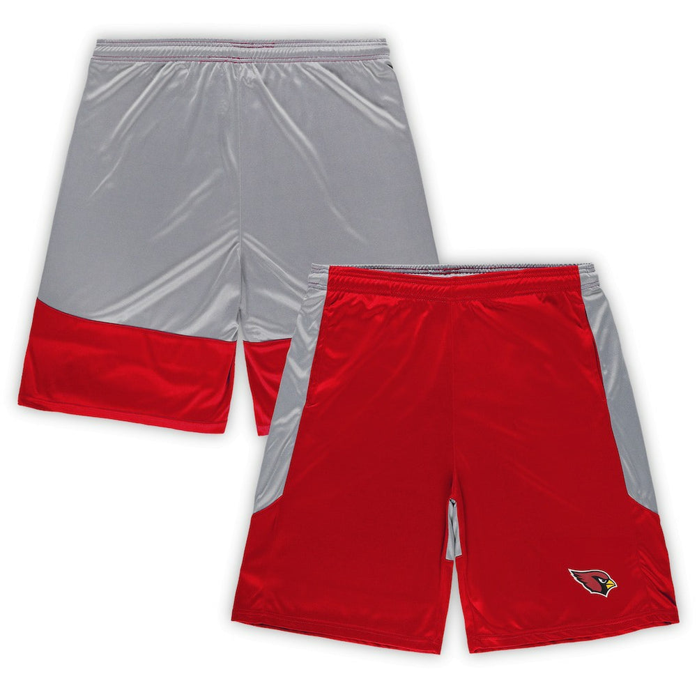 Arizona Cardinals Big & Tall Team Logo Shorts Cardinal - Fanatics