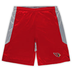 Arizona Cardinals Big & Tall Team Logo Shorts Cardinal - Fanatics