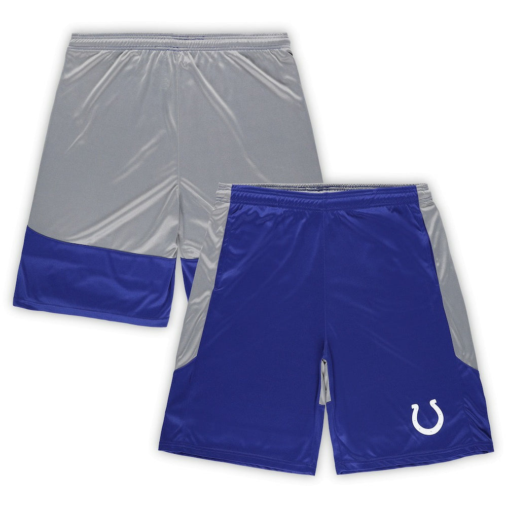 Indianapolis Colts Big & Tall Team Logo Shorts Royal - Fanatics