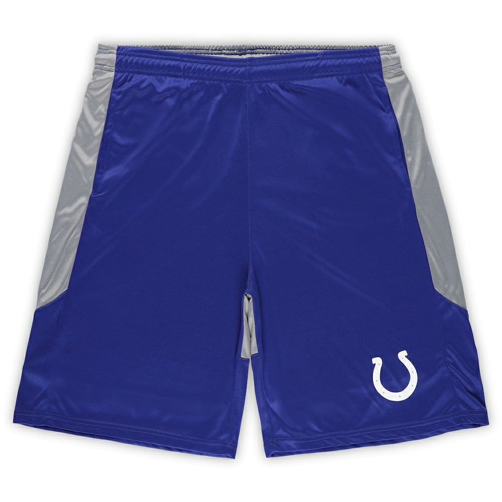 Indianapolis Colts Big & Tall Team Logo Shorts Royal - Fanatics