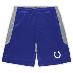 Indianapolis Colts Big & Tall Team Logo Shorts Royal - Fanatics