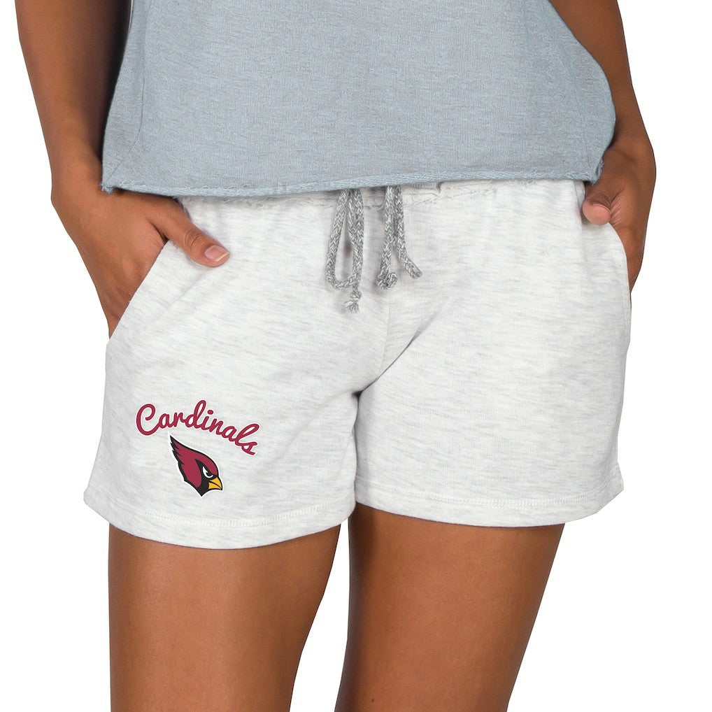 Arizona Cardinals Concepts Sport Women's Mainstream Terry Lounge Shorts Oatmeal - NFL