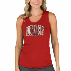 Tampa Bay Buccaneers Concepts Sport Women's Marathon Racer Back Tank Top Red - NFL
