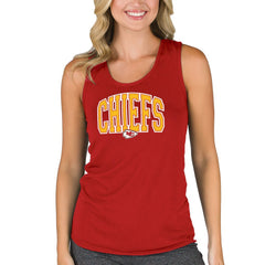 Kansas City Chiefs Concepts Sport Women's Marathon Racer Back Tank Top Red - NFL