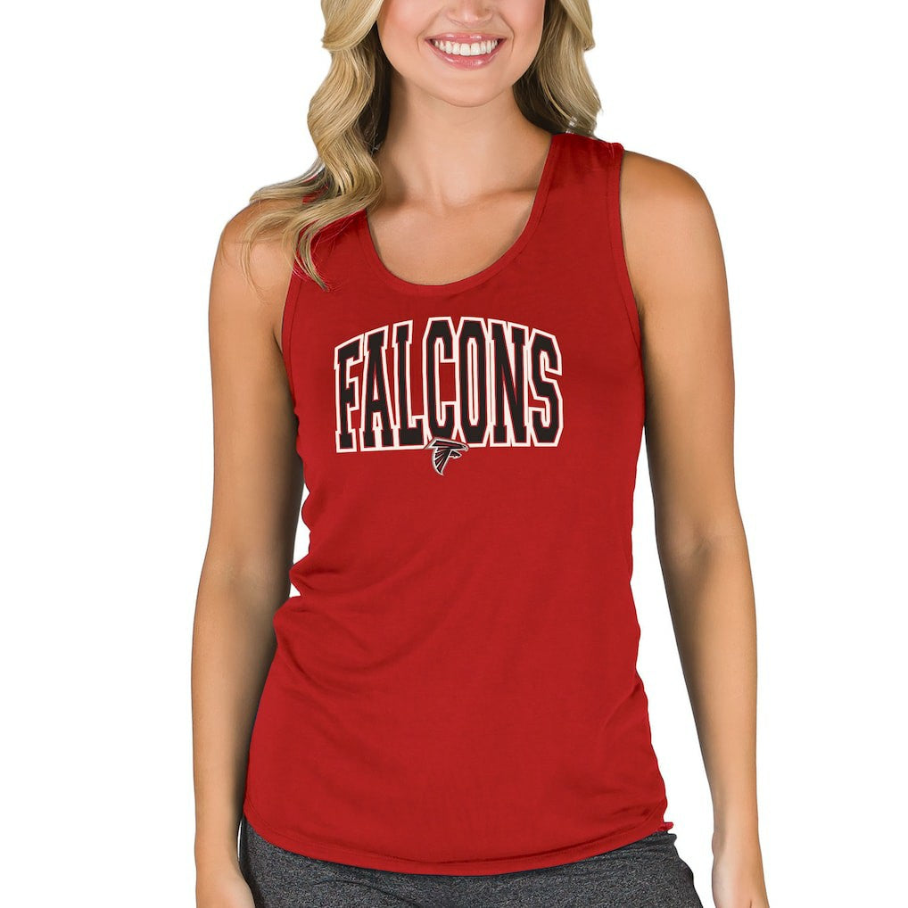 Atlanta Falcons Concepts Sport Women's Marathon Racer Back Tank Top Red - NFL
