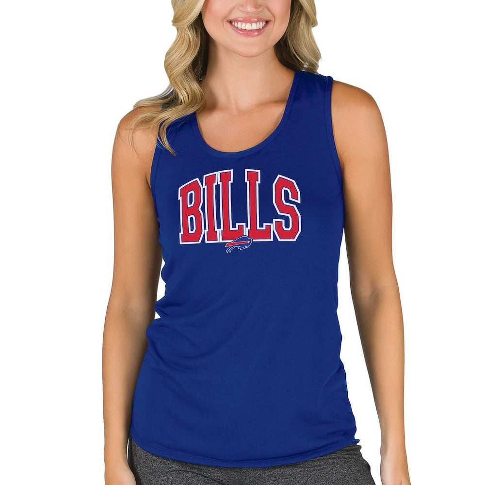 Buffalo Bills Concepts Sport Women's Marathon Racer Back Tank Top Royal - NFL