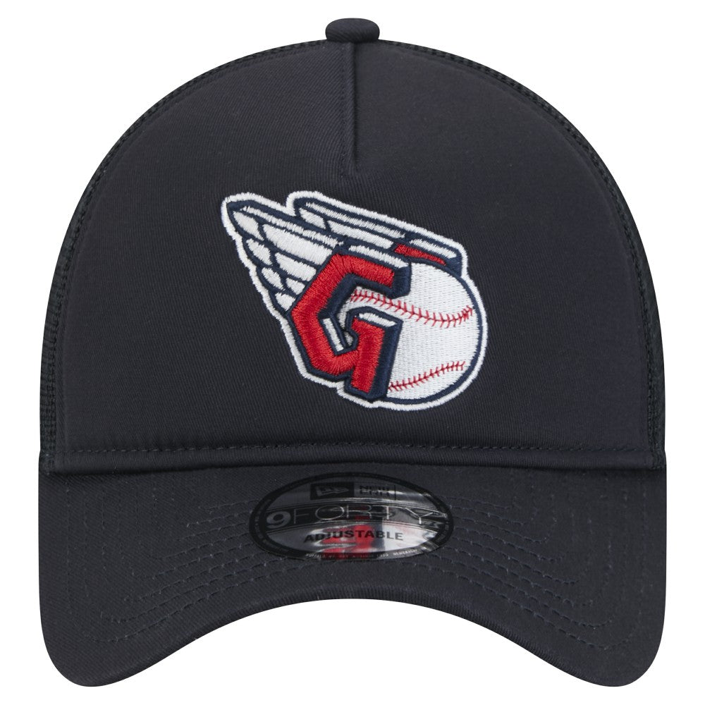 Cleveland Guardians New Era 9FORTY A-Frame Trucker Adjustable Hat Online