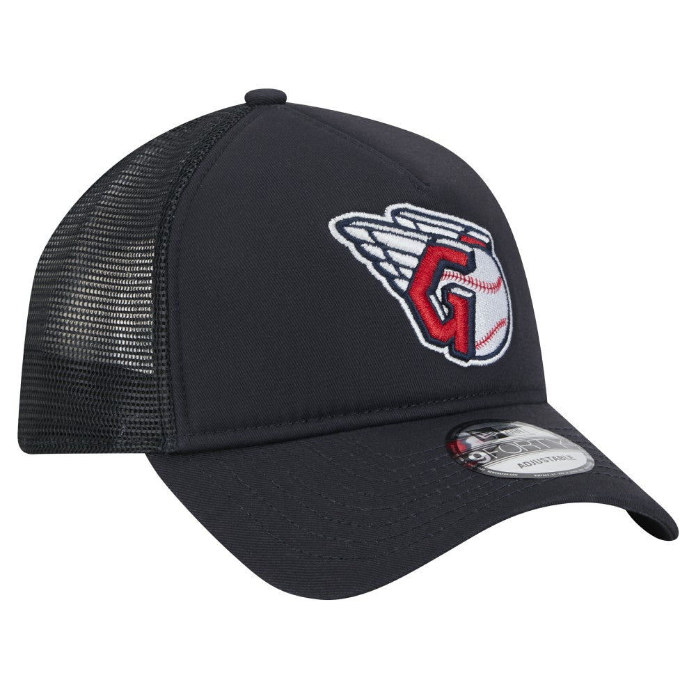 Cleveland Guardians New Era 9FORTY A-Frame Trucker Adjustable Hat Online