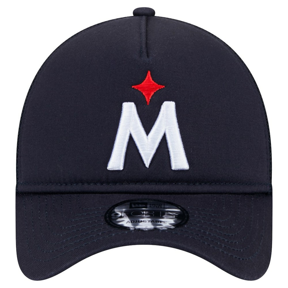 Minnesota Twins New Era 9FORTY A-Frame Trucker Adjustable Hat Online