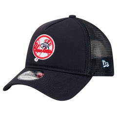 New York Yankees New Era 9FORTY A-Frame Trucker Adjustable Hat On Sale