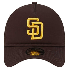 San Diego Padres New Era 9FORTY A-Frame Trucker Adjustable Hat Near Me