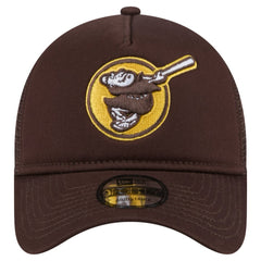 San Diego Padres New Era 9FORTY A-Frame Trucker Adjustable Hat Clearance