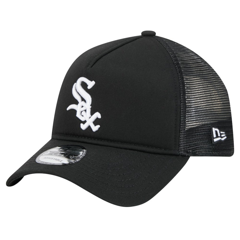 Chicago White Sox New Era 9FORTY A-Frame Trucker Adjustable Hat On Sale