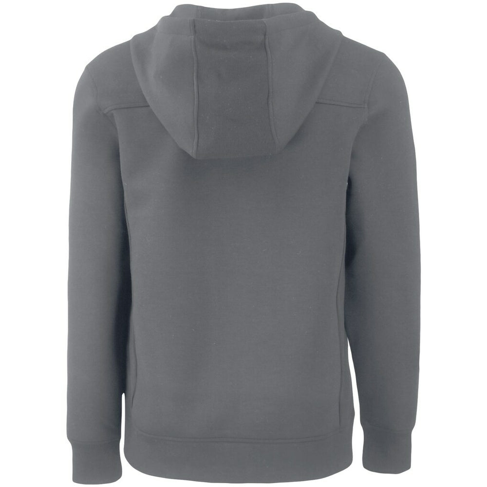 Las Vegas Raiders Cutter & Buck Primary Mark Roam Eco Recycled Half-Zip Pullover Hoodie Gray - NFL
