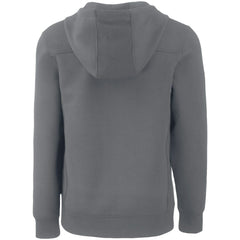 Las Vegas Raiders Cutter & Buck Primary Mark Roam Eco Recycled Half-Zip Pullover Hoodie Gray - NFL
