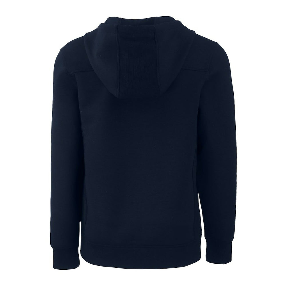 Buffalo Bills Cutter & Buck Primary Mark Roam Eco Recycled Half-Zip Pullover Hoodie Navy - NFL