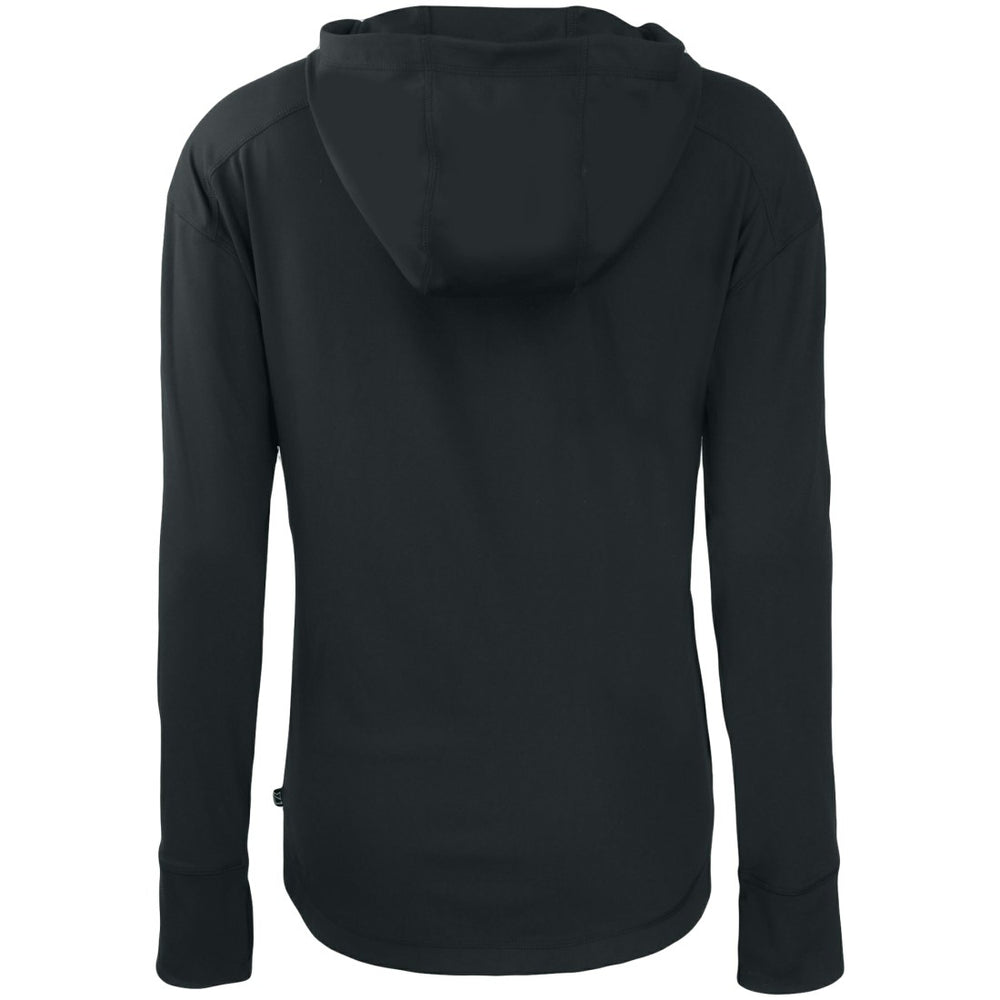 Detroit Lions Cutter & Buck Women's Primary Mark Daybreak Eco Recycled Full-Zip Hoodie Black - NFL