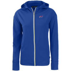 Buffalo Bills Cutter & Buck Women's Primary Mark Daybreak Eco Recycled Full-Zip Hoodie Royal - NFL