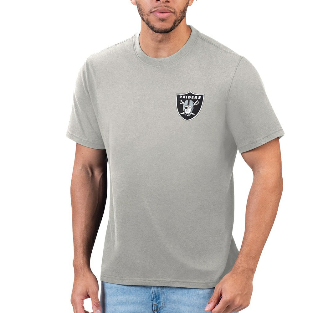 Las Vegas Raiders Margaritaville T-Shirt Silver - NFL
