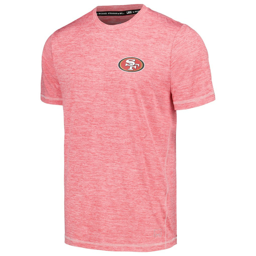 San Francisco 49ers MSX by Michael Strahan Motion Space-Dye T-Shirt Scarlet - NFL