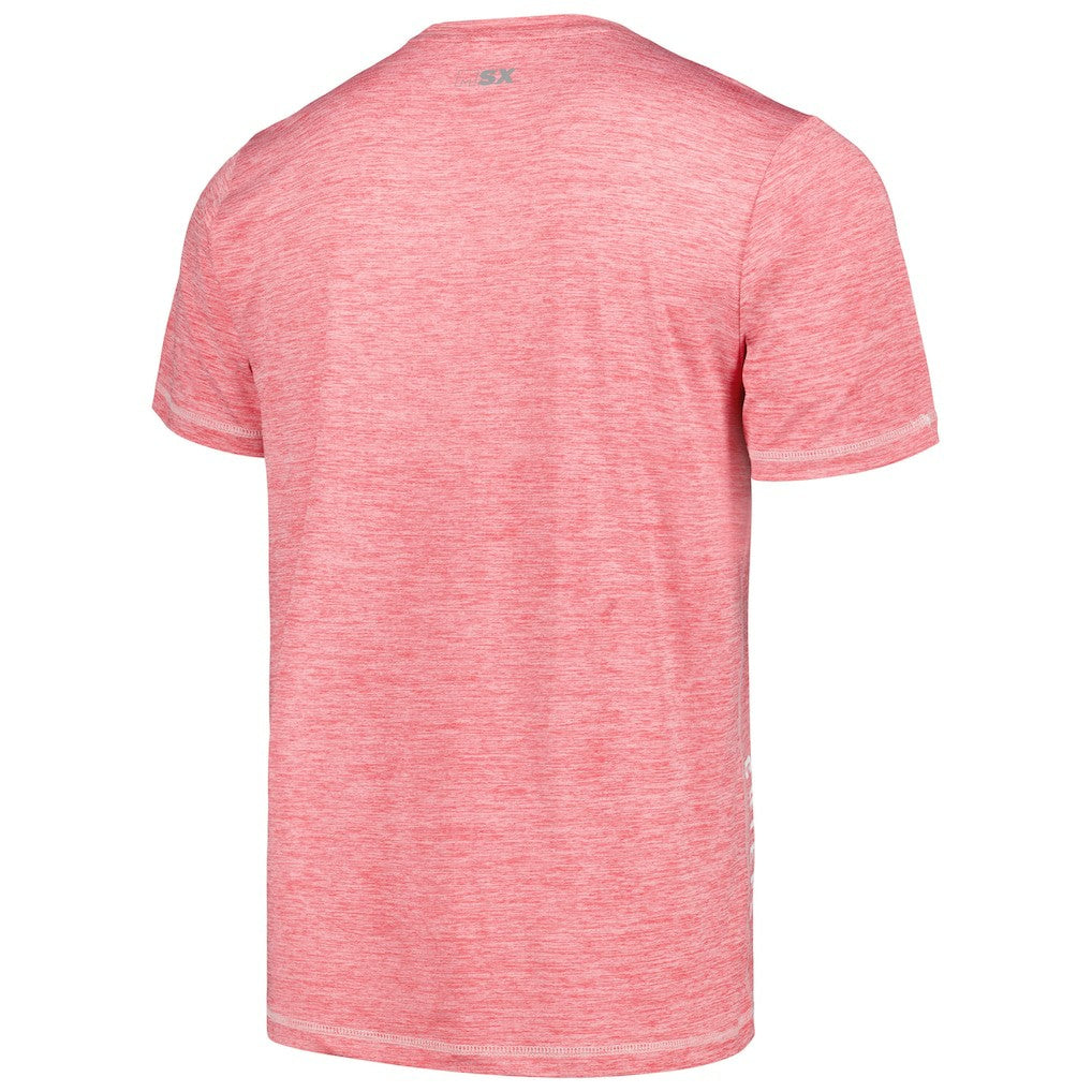 San Francisco 49ers MSX by Michael Strahan Motion Space-Dye T-Shirt Scarlet - NFL