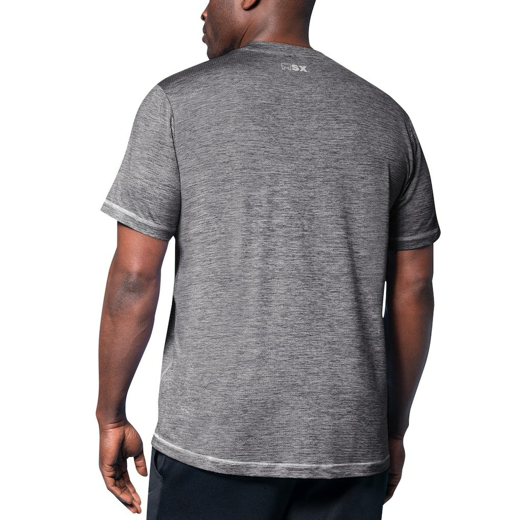 Miami Dolphins MSX by Michael Strahan Motion Space-Dye T-Shirt Black - NFL