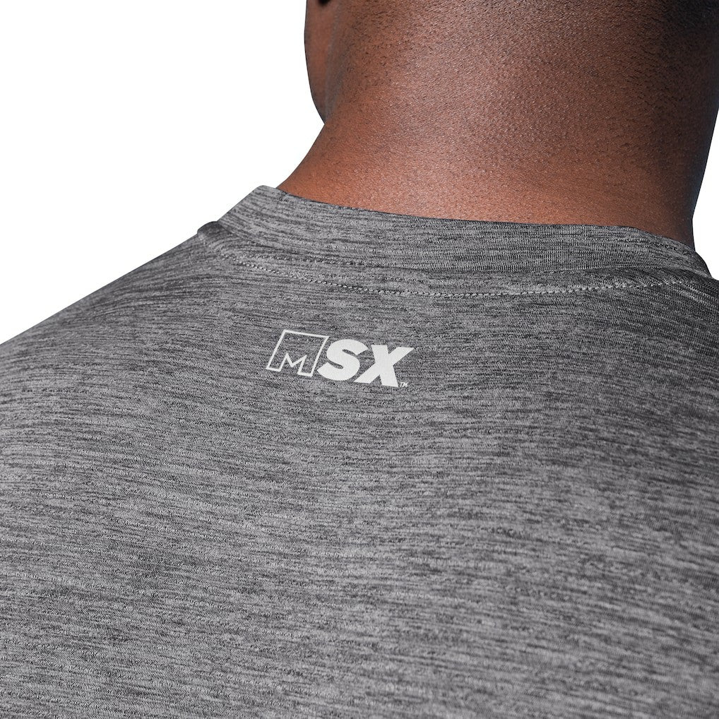 Miami Dolphins MSX by Michael Strahan Motion Space-Dye T-Shirt Black - NFL