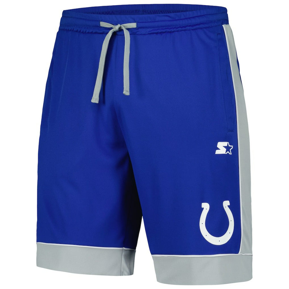 Indianapolis Colts Starter Fan Favorite Fashion Shorts Royal/Gray - NFL