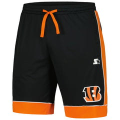 Cincinnati Bengals Starter Fan Favorite Fashion Shorts Black/Orange - NFL