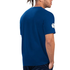 Indianapolis Colts Starter Finish Line Extreme Graphic T-Shirt Royal/White - NFL