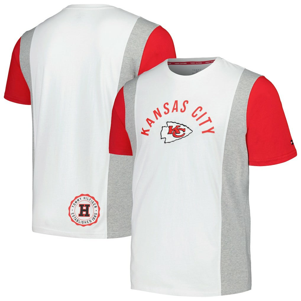 Kansas City Chiefs Tommy Hilfiger Philip T-Shirt White - NFL