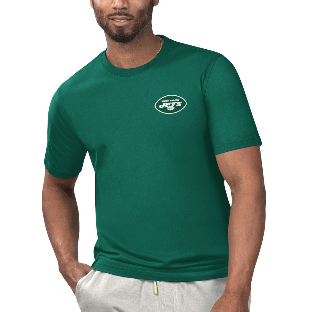 New York Jets Margaritaville Licensed to Chill T-Shirt Green - NFL
