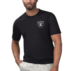 Las Vegas Raiders Margaritaville Licensed to Chill T-Shirt Black - NFL