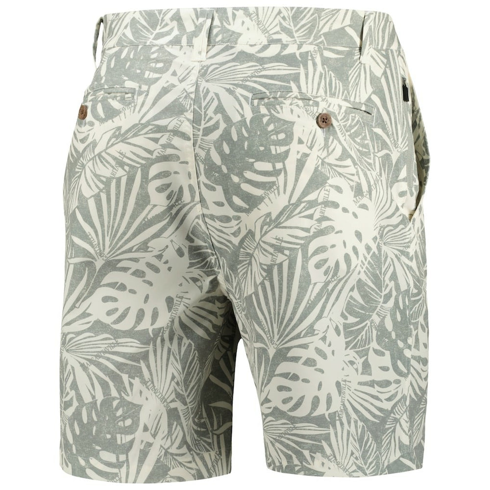 Cincinnati Bengals Margaritaville Sandwashed Monstera Print Amphib Shorts Gray - NFL