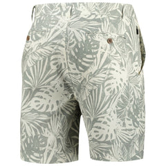 Cincinnati Bengals Margaritaville Sandwashed Monstera Print Amphib Shorts Gray - NFL