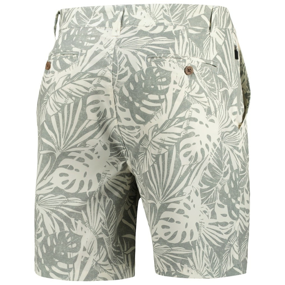 Cleveland Browns Margaritaville Sandwashed Monstera Print Amphib Shorts Gray - NFL