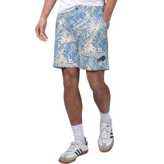 Buffalo Bills Margaritaville Sandwashed Monstera Print Amphib Shorts Royal - NFL