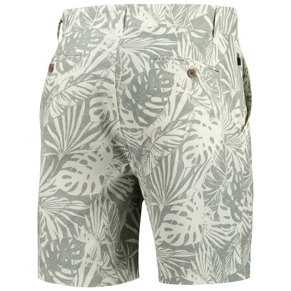 Pittsburgh Steelers Margaritaville Sandwashed Monstera Print Amphib Shorts Gray - NFL