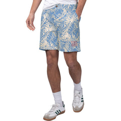 New York Giants Margaritaville Sandwashed Monstera Print Amphib Shorts Royal - NFL