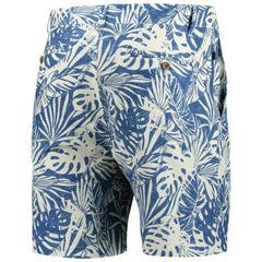 Chicago Bears Margaritaville Sandwashed Monstera Print Amphib Shorts Navy - NFL