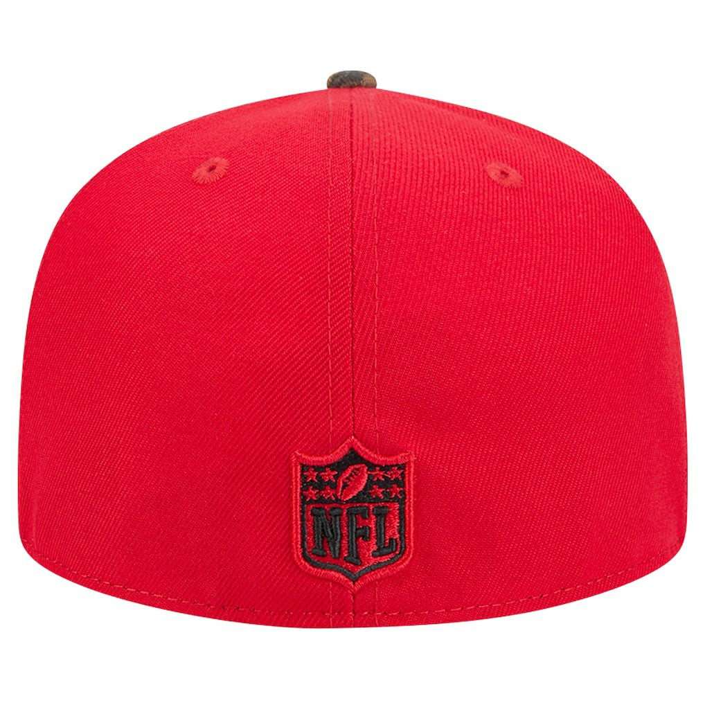 New Era Kansas City Chiefs Red Active Two-Tone Camo 59FIFTY Fitted Hat - NFL