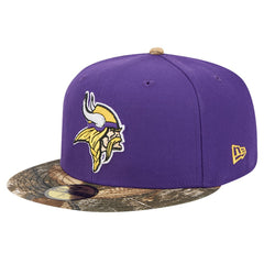New Era Minnesota Vikings Purple Active Two-Tone Camo 59FIFTY Fitted Hat - NFL