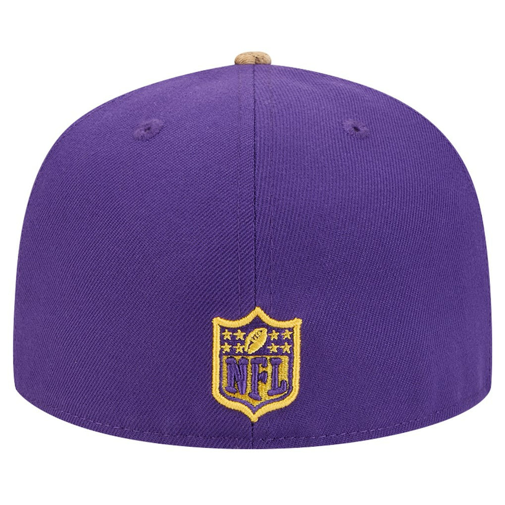 New Era Minnesota Vikings Purple Active Two-Tone Camo 59FIFTY Fitted Hat - NFL