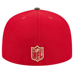 New Era San Francisco 49ers Scarlet Active Two-Tone Camo 59FIFTY Fitted Hat - NFL