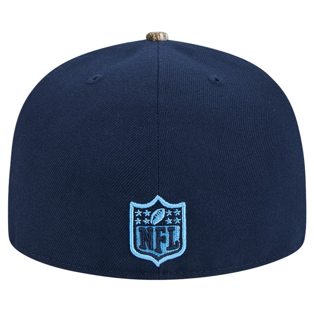 New Era Tennessee Titans Navy Active Two-Tone Camo 59FIFTY Fitted Hat - NFL