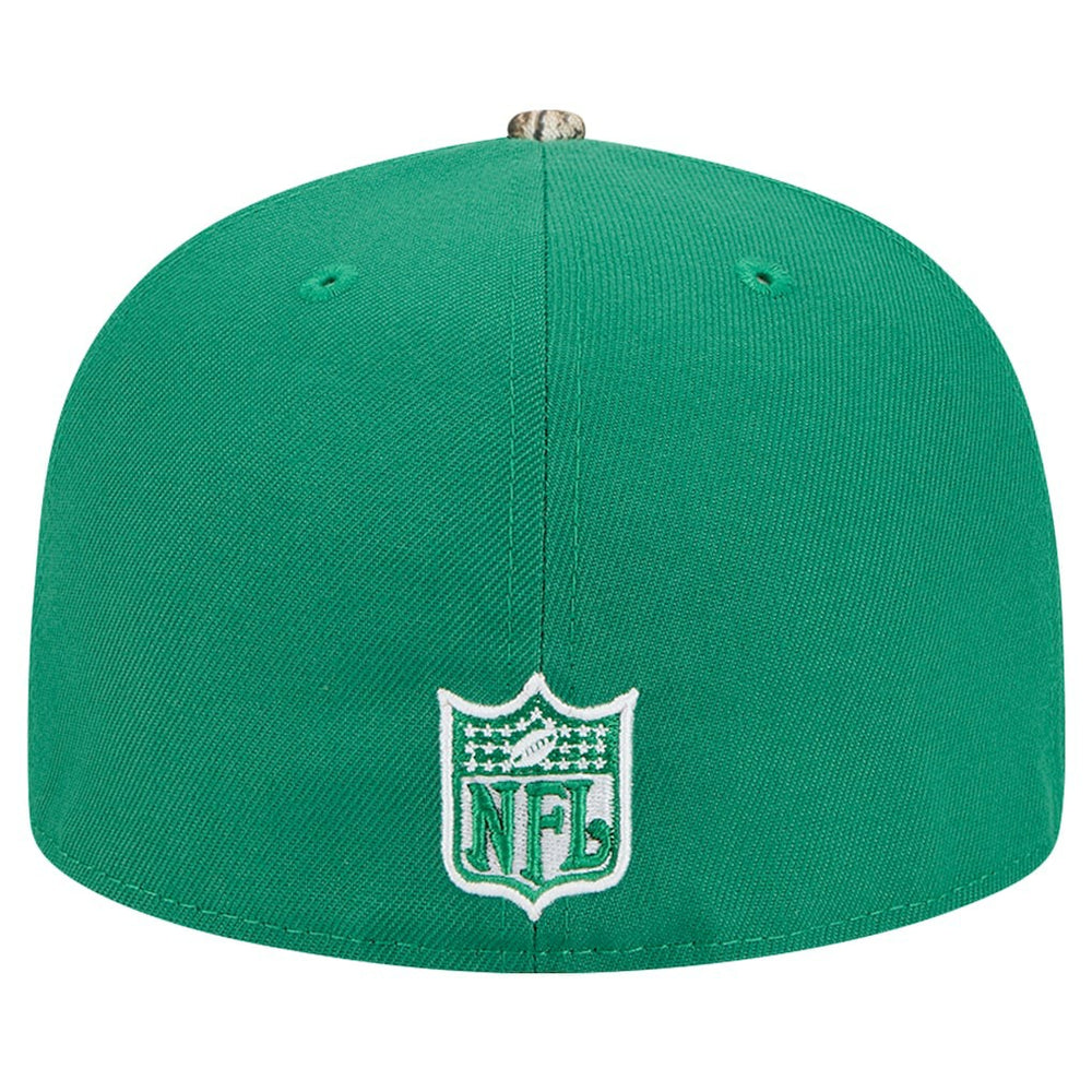 New Era Philadelphia Eagles Kelly Green Active Two-Tone Camo 59FIFTY Fitted Hat - NFL